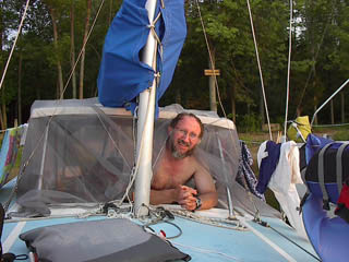 no mosquitoes will get me!